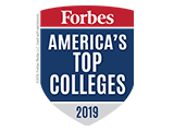 Forbes美国顶级学院2019标识